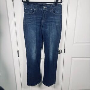 Lucky Brand Sweet Boot Bootcut Jeans Women’s 12 /31 Dark Wash Stretch Denim